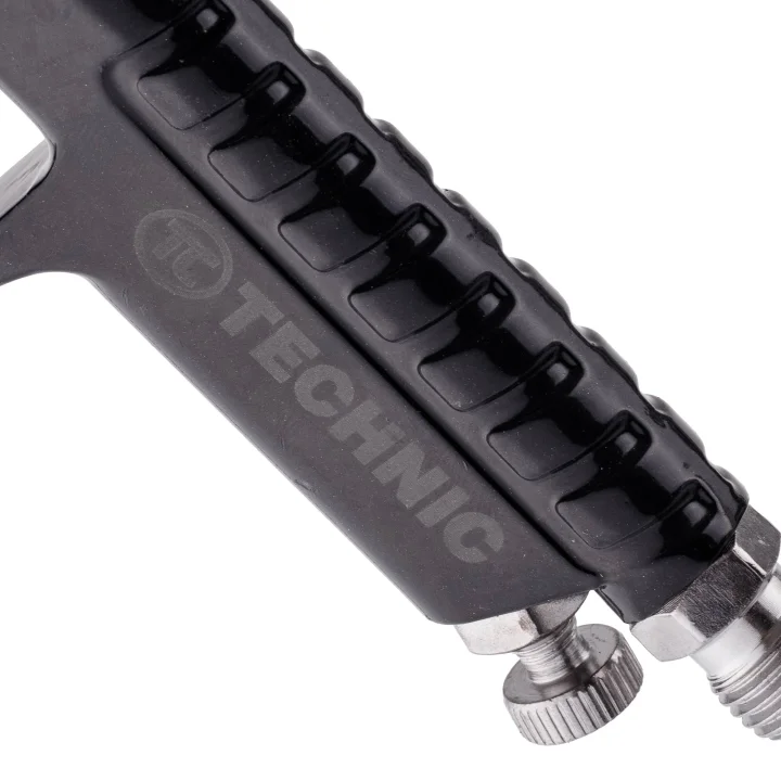 Pistolet Lakierniczy Malowania MINI HVLP Dysza 0,8 BLACK do Zaprawek 125ml