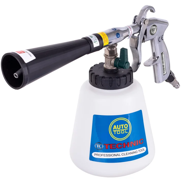 Pneumatyczny Pistolet Prania Czyszczenia Tapicerki HCL-01 efekt tornada