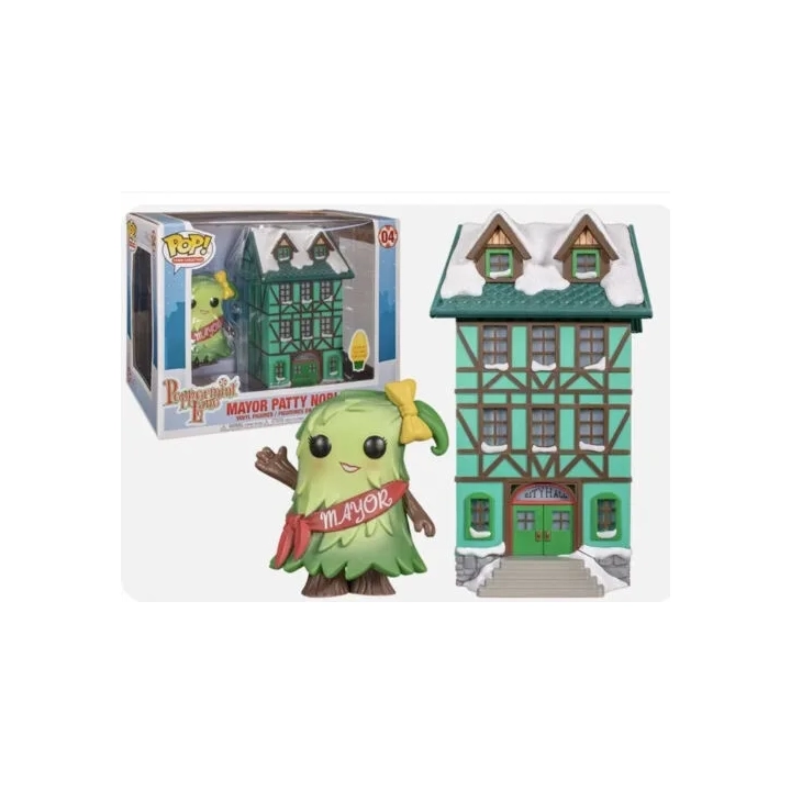 Funko POP! Town Christmas Mayor Patty Noble light