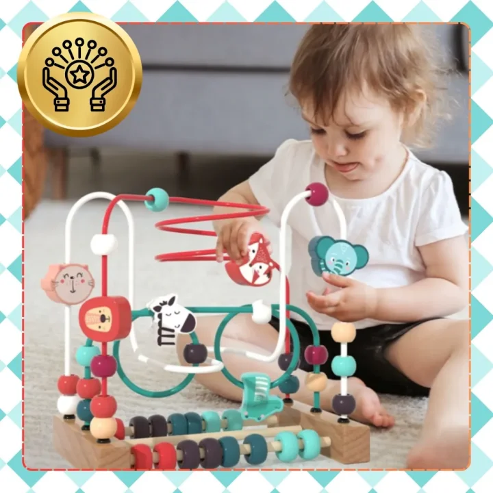 EDUKACYJNY DREWNIANY LABIRYNT PRZEPLATANKA ZWIERZETA ZOO NAUKA PREZENT