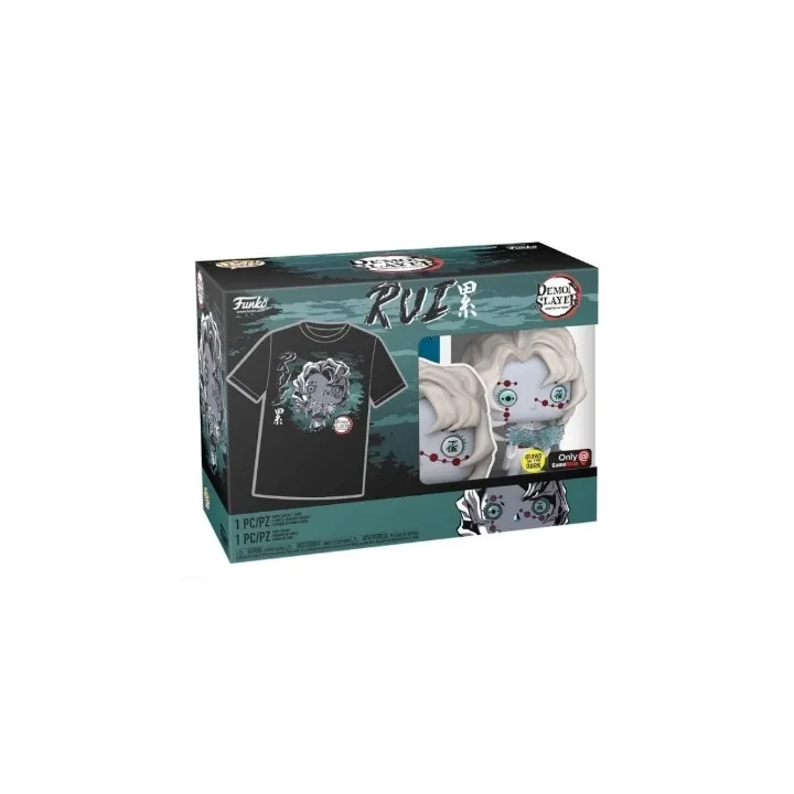Funko POP! Tees Demon Slayer Rui Glow 1307 figurka+T-shirt M