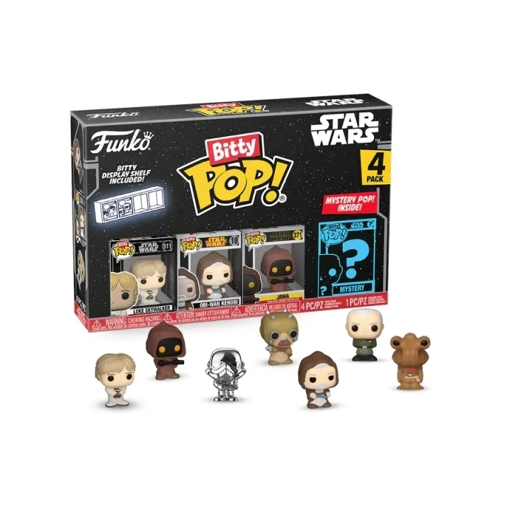 Funko Bitty POP! Star Wars Luke 2cm 4pak