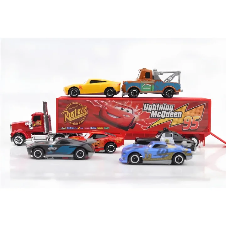 Zestaw z bajki Auta zabawki z kreskówki Auta miniaturowe pojazdy z postaciami z filmu Cars