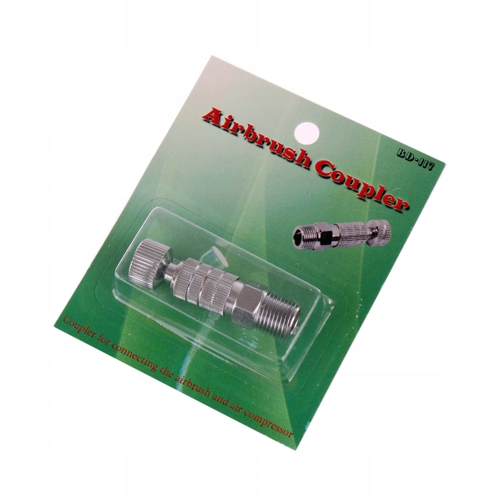Szybkozłączka do aerografu wtyczka, redukcja BD