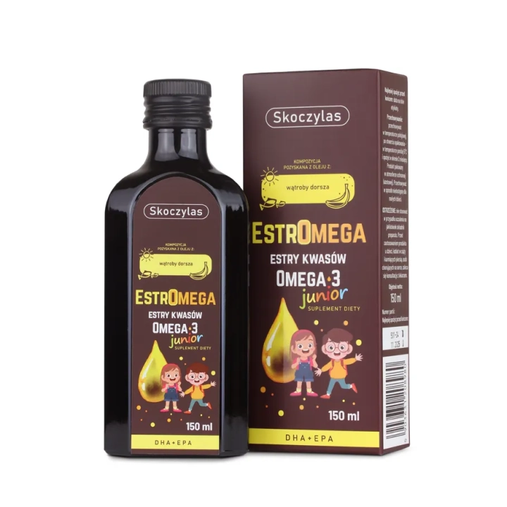 ESTROMEGA rybie kwasy omega 3 junior 150 ml