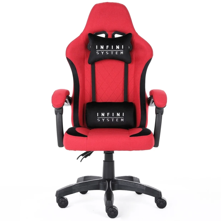 Fotel gamingowy Infini System Red,