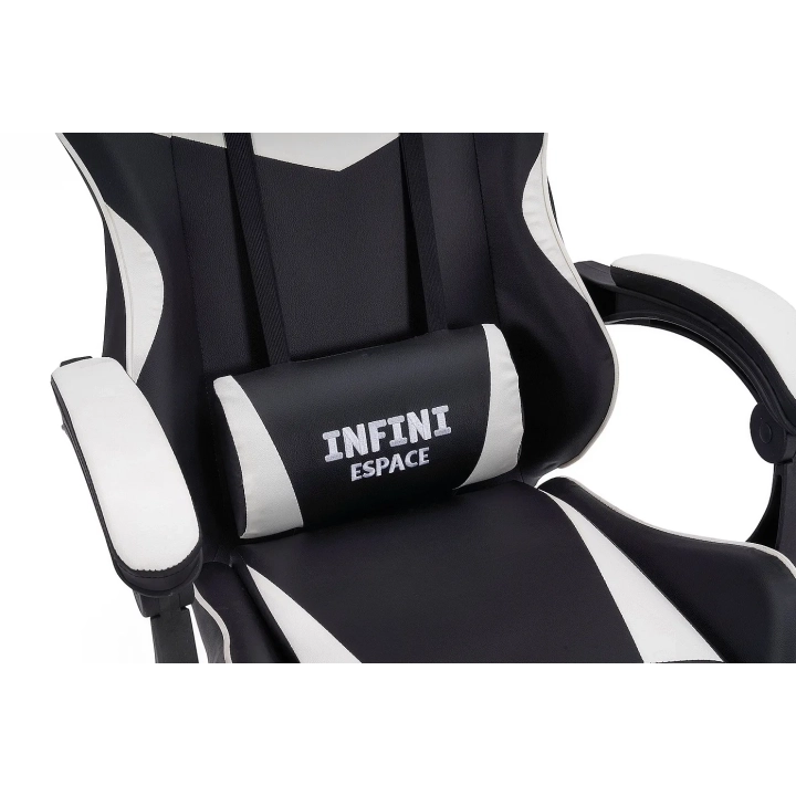 Fotel gamingowy INFINI ESPACE Black/White