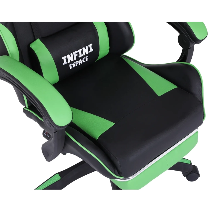 Fotel gamingowy INFINI ESPACE Green