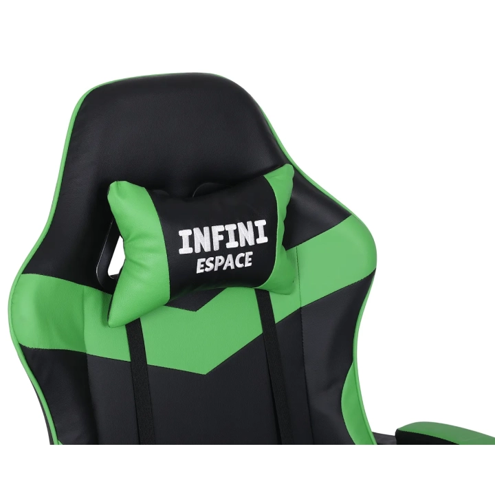 Fotel gamingowy INFINI ESPACE Green